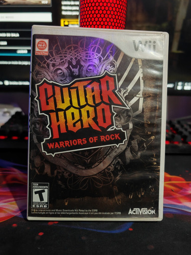 Guitar Hero Warriors Of Rock Wii  (Reacondicionado)