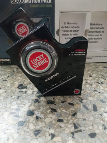 Imagen 5 de 8 de Cigarrera Lucky Strike Motion Pack Nueva