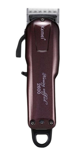Imagem 1 de 3 de Kemei Km-2600 Bordô 100v/240v