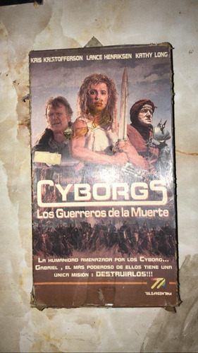 Vhs Cyborgs Los Guerreros De La Muerte