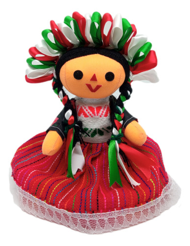 Muñeca Mexicanas Especial 22cm 100% Artesanal Marlele Bonita