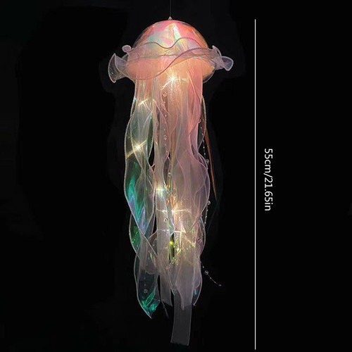 Batería Con Botón De Luz Nocturna Jellyfish Atmosphere