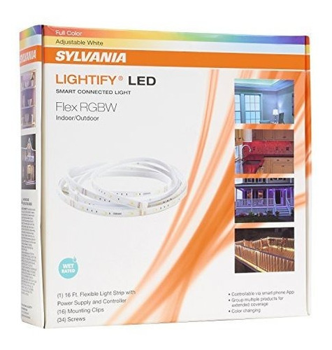 Sylvania Lightify Por Osram Led Flex Franja De Luz Rgbw Par