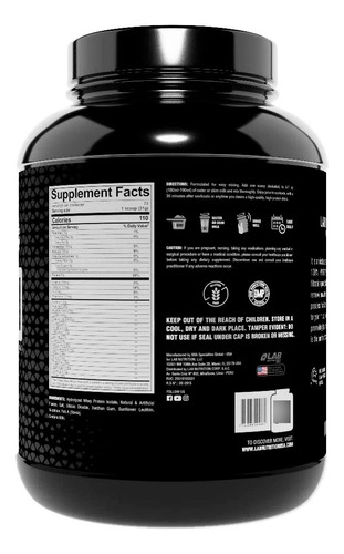 Pack 100% Hydrolyzed 5lb + Melatonin 90 Tab Lab Nutrition