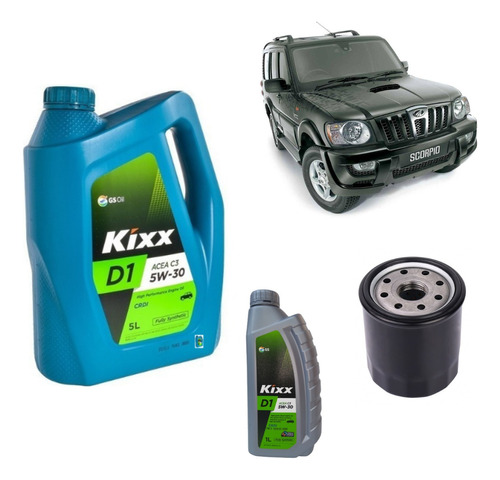 Kit Aceite Motor 5w30 Sint. Y Filtro Mahindra Diesel 2.2 2.6