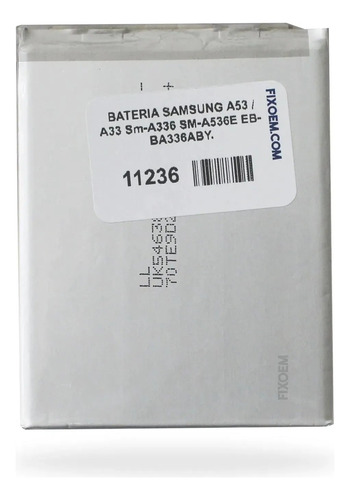 Bateria Samsung A53 / A33 Sm-a536e Sm-a336 Eb-ba336aby