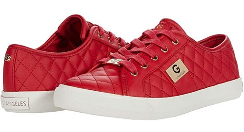 Zapatos Gbg Originales Los Angeles Backer Rojo Para Dama