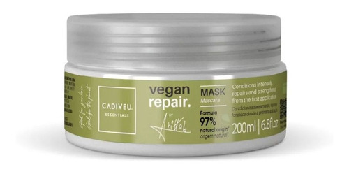 Mascarilla Cadiveu Vegan Repair 250ml Cadiveu