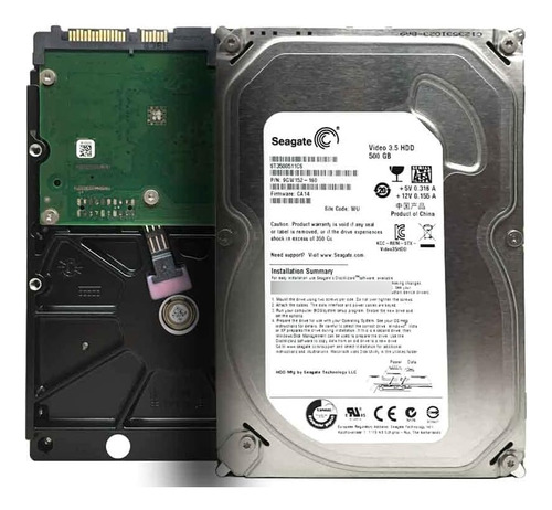 Disco Duro Seagate 500gb Pc Escritorio/dvr/nas/nvr