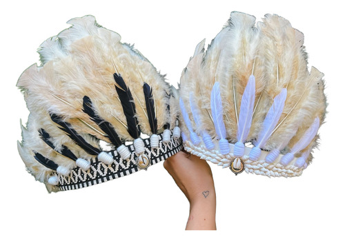Coronas Cacique De Plumas Para Casamiento Novios De Jauja