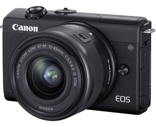 Canon Eos M200 Mirrorless Digital Camara Con 15-45mm Lens (b