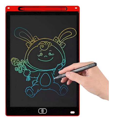 Lousa Mágica Tela Lcd Tablet De Escrever E Desenhar 12 Poleg