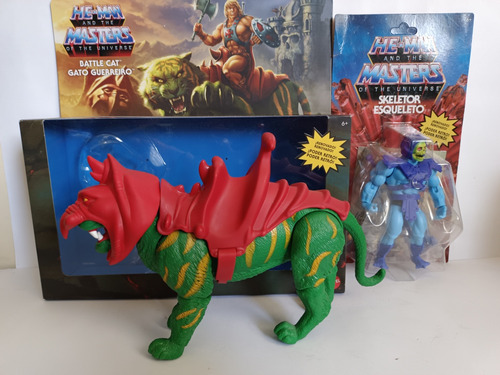 Battlecat Y Skeletor Figuras Origins Excelente Estado Motu (Usado)
