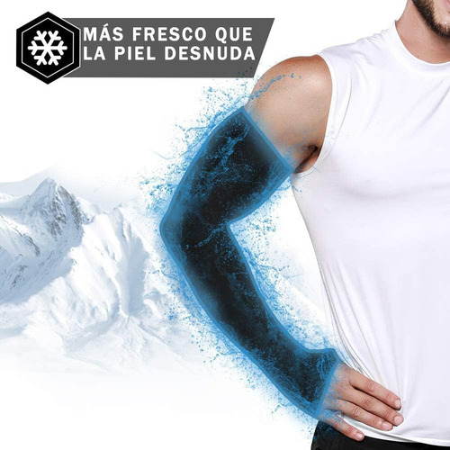 A Mangas Protectoras Para Brazos Protección Solar Uv,6 Pares