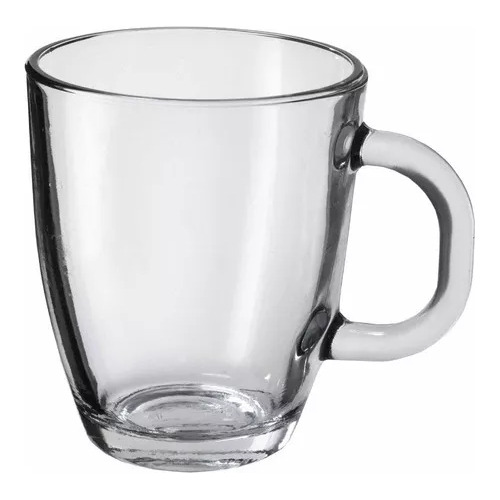 Jarro Mug Rigolleau Amanecer De Vidrio 370 Ml X6