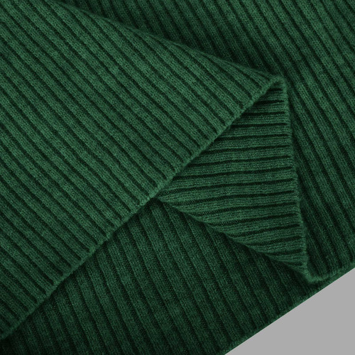 Jersey De Cuello Alto Para Mujer Con Base De Color Liso
