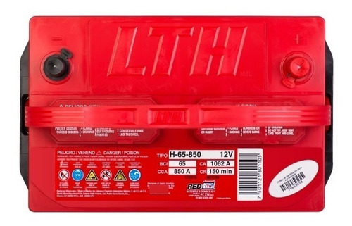 Bateria Lth Hi-tec Lincoln Navigator 1998 - H-65-850