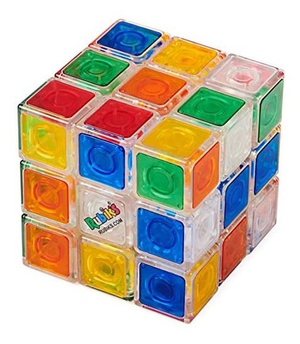 Rubik's Crystal, Nuevo Cubo Transparente De 3 X 3 Pulgadas, 