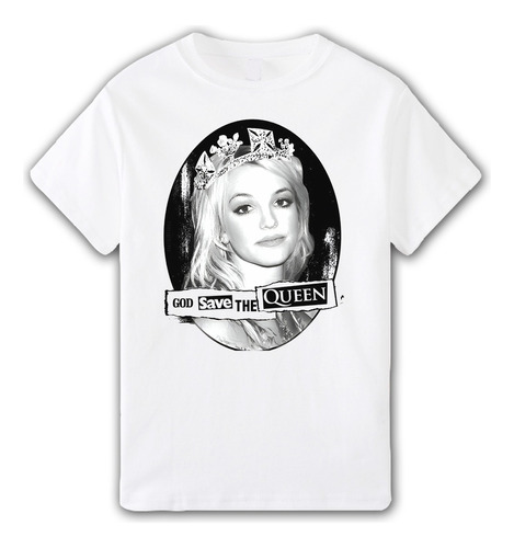 Remera Britney God Save The Queen - Pop 2000 Aesthetic