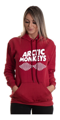 Moletom Blusa De Frio Casaco Canguru Arctic Monkeys Lindo 