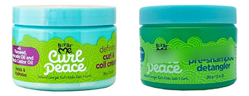 Just For Me Kids Curl Peace Hair Products Combo (curl &amp;.