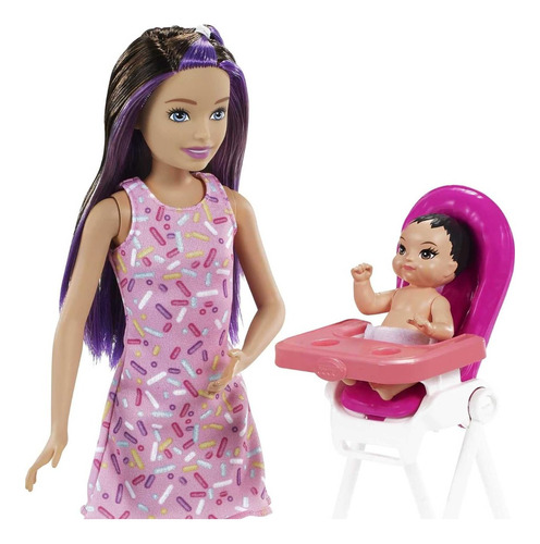 Barbie Skipper Babysitters Inc Set De Fiesta
