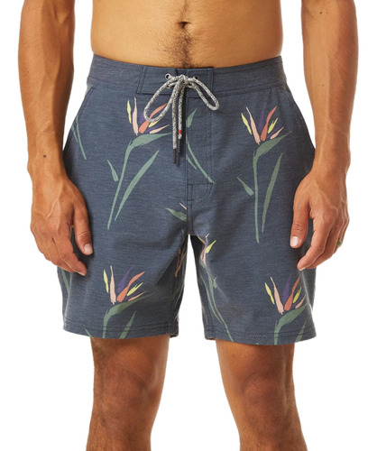 Boardshort Katin Paradise Hybrid 17  - Black Wash - La Isla