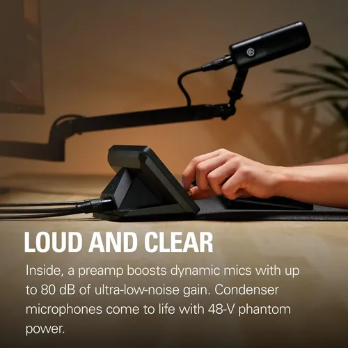 Interface De Áudio Elgato Xlr Dock Mk.2 Para Stream Deck+ 127v