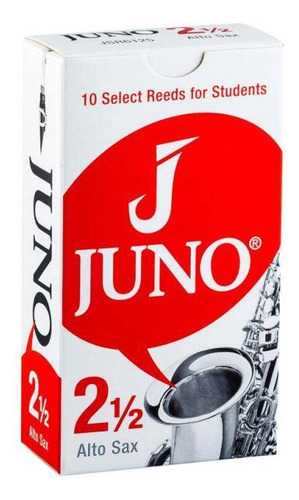 Palheta Tradicional Para Sax Alto 2,5 Juno