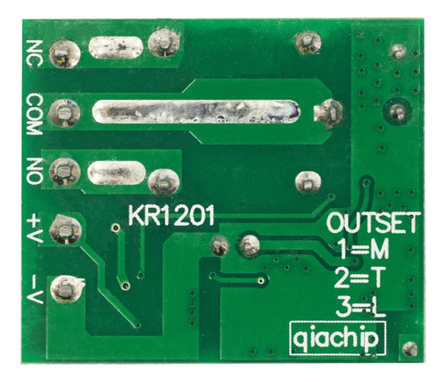 Modulo Rf433 Mhz 1 Relevador 6 Pzas