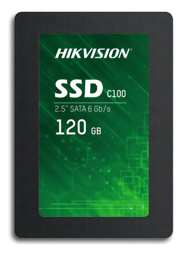Ssd Hikvision 120gb 2.5 Pol Sata - Ss130 Cor Preto
