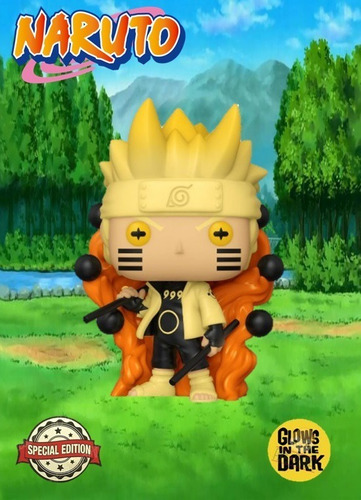 Imagen 2 de 3 de Funko Pop! Naruto - Naruto Sixth Path Sage (glow)