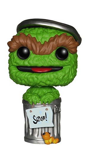 Funko Pop Tv: Plaza Sésamo Oscar El Gruñón Figura De Acción