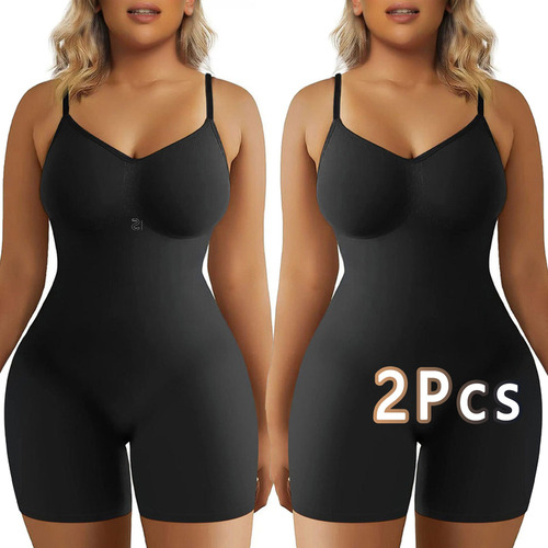 2 Piezas Moldeadora Para Mujer, Body Con Control De Abdomen