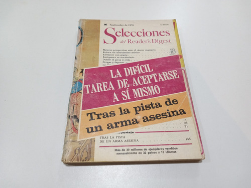 Revista Selecciones Del Readers Digest 1978 Tomo Xvi Nº92