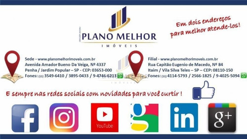 Imagem 16 de 16 de Imóvel - Casa Residencial Para Locação, Jardim Nordeste(centro Comercial - Tiquatira - Negreiros), São Paulo - Ca0112. - Ca0112