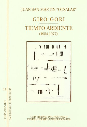 Giro Gori - Tiempo Ardiente (1954-1977): 14 (poesía Vasca Ho