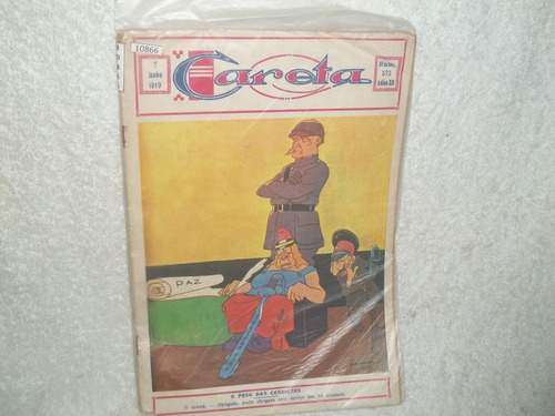 Revista Careta  Nº 572 Ano Xii  Junho De 1919