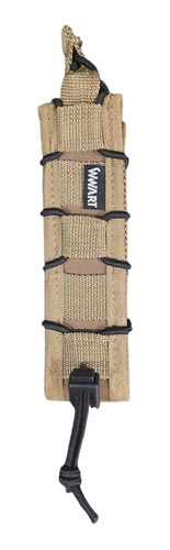 Porta Carregador Tático Modular Ump Smt 40 Uzi Fast Mag Tan 