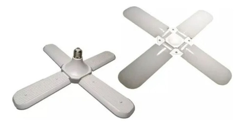 Foco Led 50w Tipo Ventilador Apertura Ajustable Blanca T2188