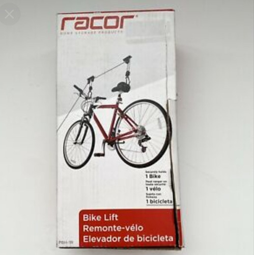 Rack Elevador De Bicicletas Para Su Montaje En Techo 