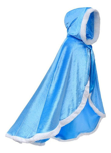 * Disfraz Capa Abrigos Elsa Frozen Niña Halloween Elegante