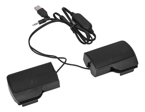 Bocinas Usb Portátil Con Cable Monitor Barra De Sonido Est
