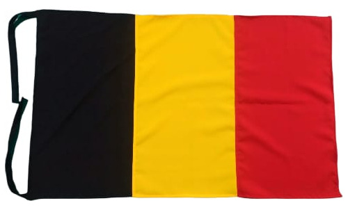 Bandera De Bélgica 140 X 80cm En Tela De Excelente Calidad 