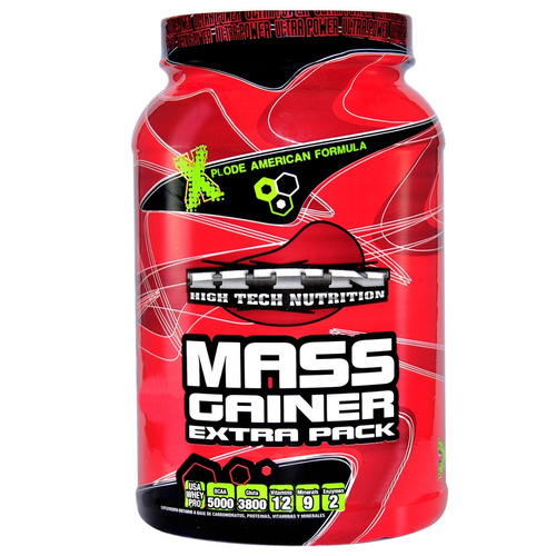 Gainer Htn 3 Kg Whey Protein Carbos Y Aminos Ganador Peso