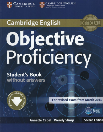 Objective Proficiency- St`s With Downloadable Soft. Cambridg