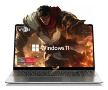 Laptop 15.6'' Games Amd Ryzen 5 7430u 16(8+8)gb 512gb Win11 Gris