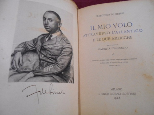 Il Mio Volo Attraverso L'àtlantico F. Pinedo Aviación Viajes