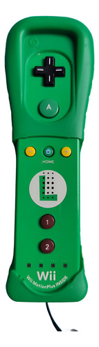 Controle Wii Wiiu Remote Versão Especial Luigi Joystick Verde (Usado)