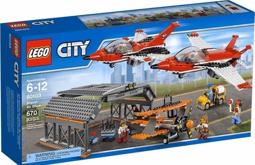 Todobloques Lego 60103 City Espectaculo Aereo Envio Incluido